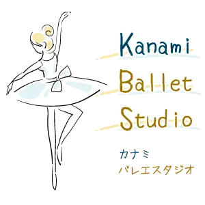 バレリーナ5:正｜バレエ教室のロゴデザインサンプル｜ムースタジオ