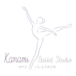 バレリーナ8:正｜バレエ教室のロゴデザインサンプル｜ムースタジオ